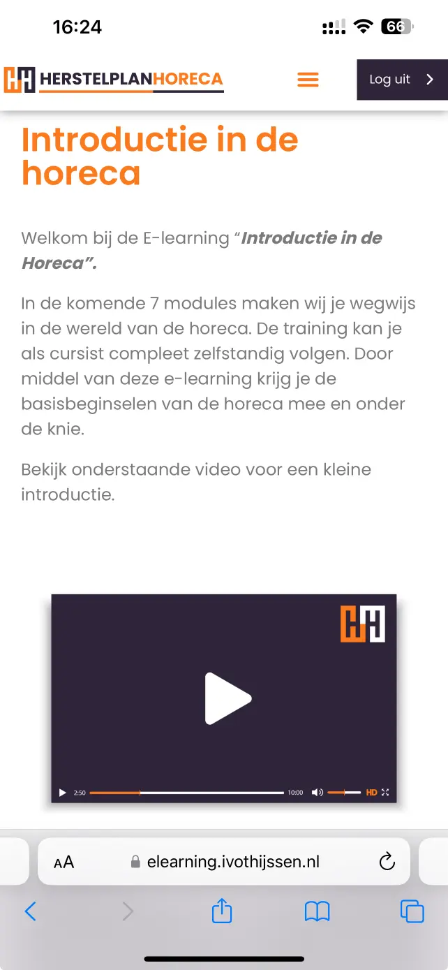 E-learning Ivothijssen.nl